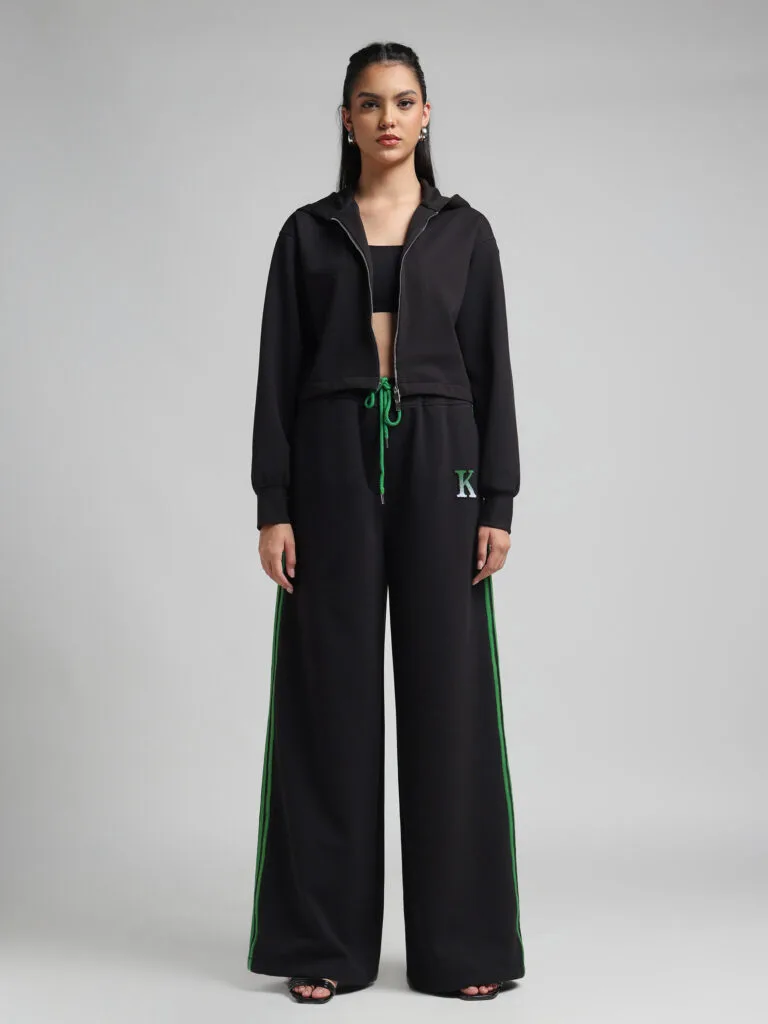 Cropped Jacket With 2 Way Zip