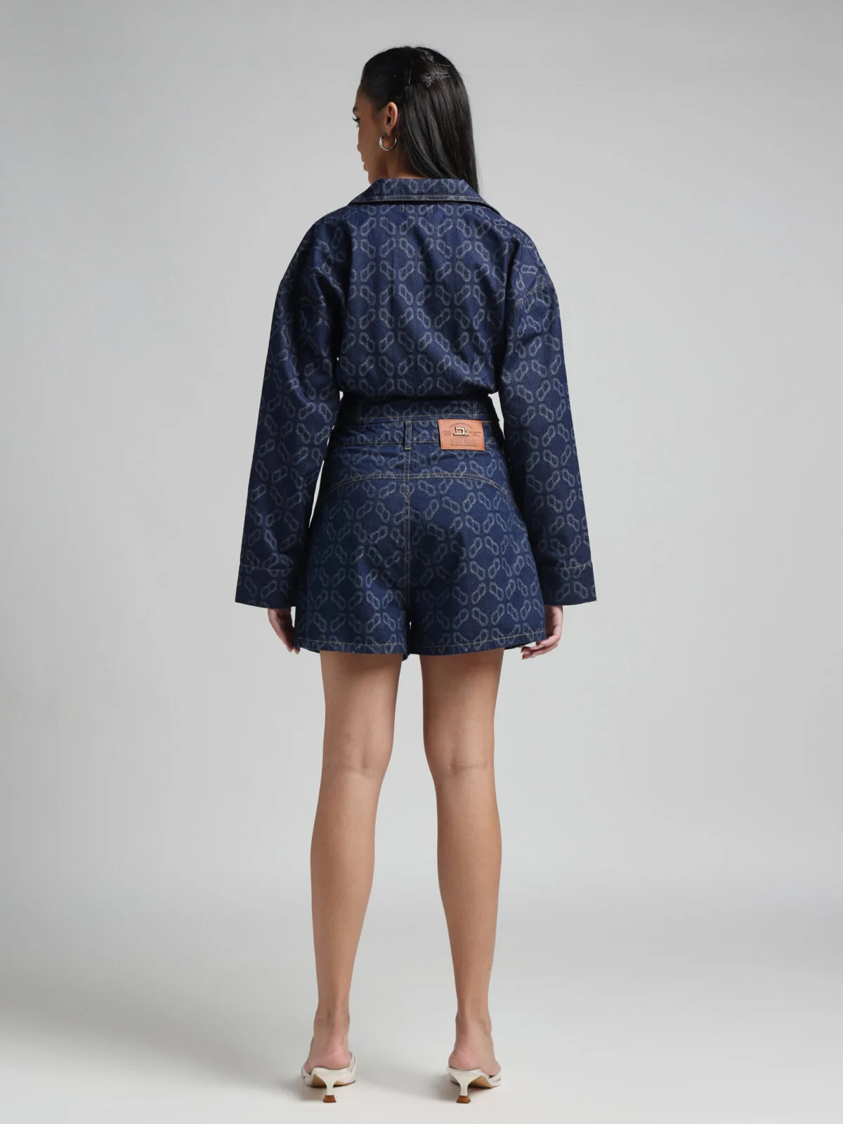 Corset V-neck Cropped Jacket