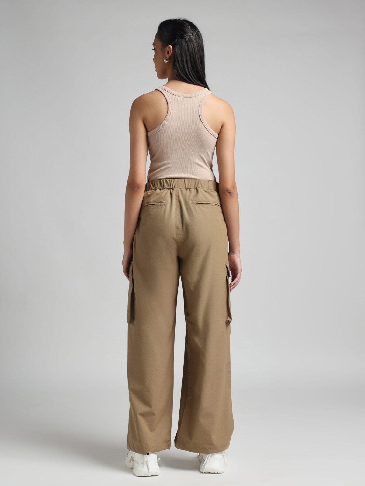 Buckled  Waistband Cargo